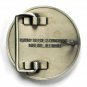John Deere 1982 Silver Plated Round Belt Buckle