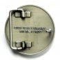1981 John Deere Silver Plated Round Belt Buckle