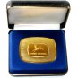 John Deere 1986 Gold Plated Limited Edition Belt Buckle