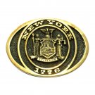 New York Seal Heritage Mint Solid Brass Vintage Belt Buckle New York Seal Heritage Mint Solid Brass Vintage Belt Buckle