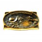 El Paso Del Norte Heritage Mint Solid Brass Vintage 1976 Belt Buckle