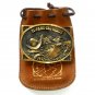 El Paso Del Norte Heritage Mint Solid Brass Vintage 1976 Belt Buckle