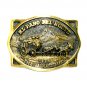 Jackass Mail El Paso Del Norte Heritage Mint Solid Brass Vintage 1977 Belt Buckle