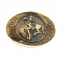 Saddle Bronc Riding El Paso Del Norte State National Heritage Mint Brass Belt Buckle