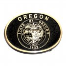 Oregon State Great Seal US Belt Buckle Oregon State Great Seal US Belt Buckle