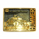 Hummer LTV Aerospace Defense BTS Solid Brass Belt Buckle Hummer LTV Aerospace Defense BTS Solid Brass Belt Buckle