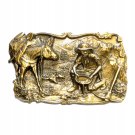 Gold Miner 49er Rush 3D Siskiyou Oregon Belt Buckle Gold Miner 49er Rush 3D Siskiyou Oregon Belt Buckle