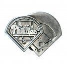 Phillies Philadelphia Baseball 1995 Great American Pewter Belt Buckle Phillies Philadelphia Baseball 1995 Great American Pewter Belt Buckle