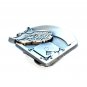 Tampa Bay Devil Rays Baseball 1995 Great American Pewter Belt Buckle