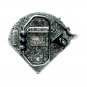 Tampa Bay Devil Rays Baseball 1995 Great American Pewter Belt Buckle