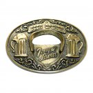 Beer Opener Vintage Tony Lama Solid Brass US Belt Buckle Beer Opener Vintage Tony Lama Solid Brass US Belt Buckle