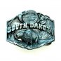 South Dakota Mount Rushmore State Seal Siskiyou Pewter Belt Buckle