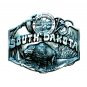 South Dakota Mount Rushmore State Seal Siskiyou Pewter Belt Buckle