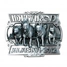 2012 Alaska Dog Sled Race Iditarod 3D Siskiyou Pewter Belt Buckle 2012 Alaska Dog Sled Race Iditarod 3D Siskiyou Pewter Belt Buckle