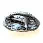 Virginia CJ 1986 Solid Pewter Belt Buckle