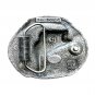 Virginia CJ 1986 Solid Pewter Belt Buckle