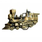 Old Train Locomotive Original Baron Solid Brass Belt Buckle