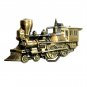 Old Train Locomotive Original Baron Solid Brass Belt Buckle