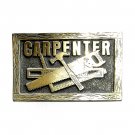 Carpenter Original Lewis Solid Brass Belt Buckle