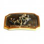 Pendleton Heritage Mint Solid Brass Vintage 1980 Belt Buckle