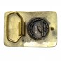 Buffalo Heritage Mint Solid Brass Vintage 1981 Belt Buckle