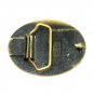San Francisco Cable Car BTS Brass Vintage Belt Buckle