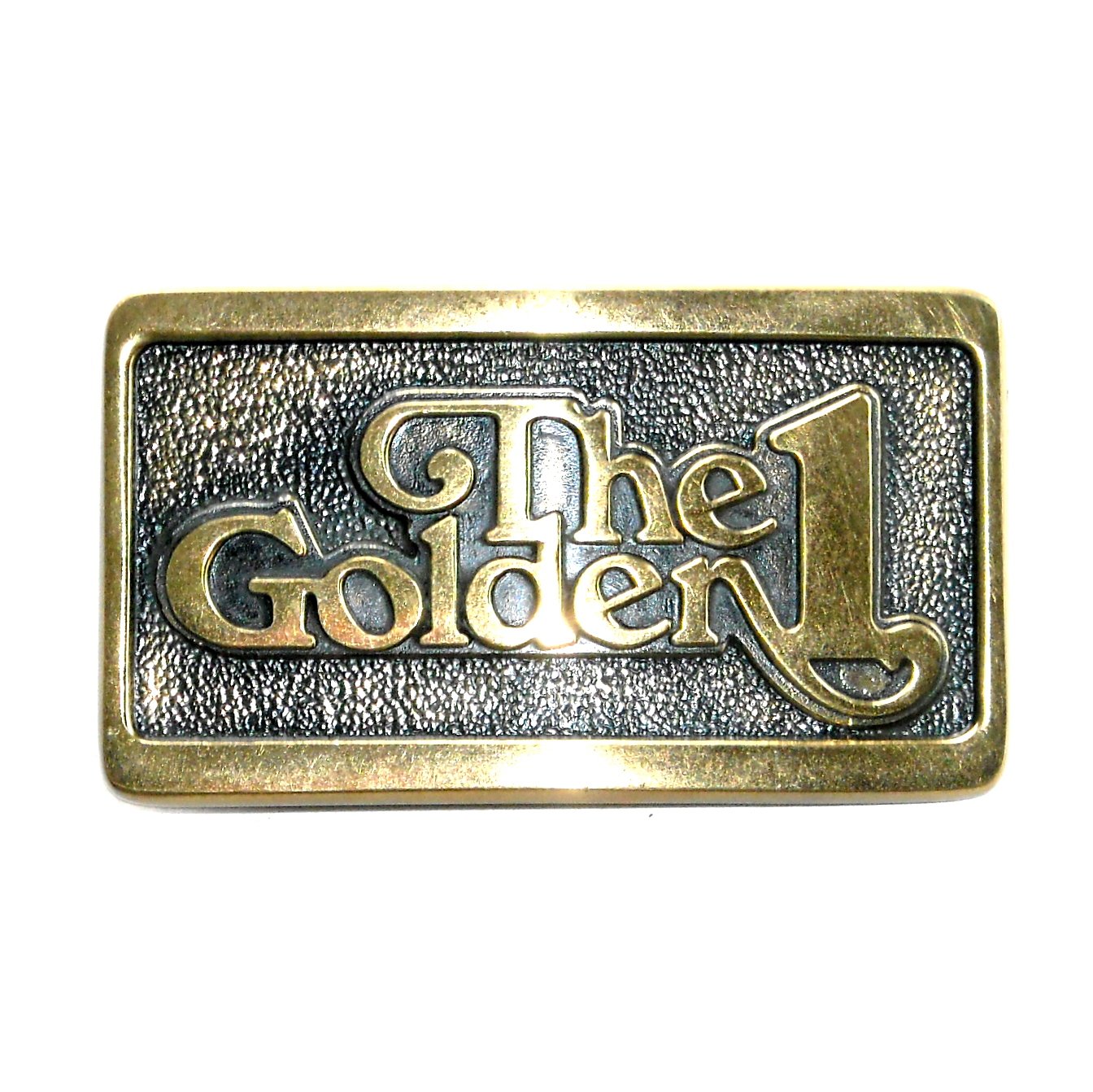 The Golden 1 American BTS Brass Vintage Belt Buckle