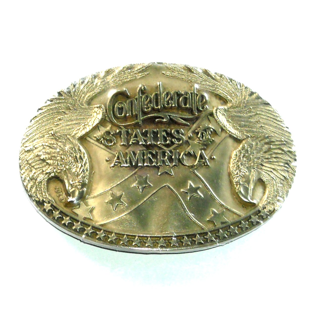 Double Eagle States Of America ADM Award Design Solid Brass Belt Buckle