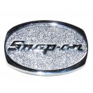 Snap On Tools BTS Silver Chrome Color Solid Brass US Belt Buckle