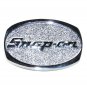 Snap On Tools BTS Silver Chrome Color Solid Brass US Belt Buckle