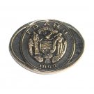 Idaho State Seal Heritage Mint Solid Brass Small Belt Buckle