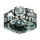South Dakota Mount Rushmore State Seal Siskiyou Pewter Belt Buckle South Dakota Mount Rushmore State Seal Siskiyou Pewter Belt Buckle