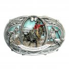 Championship Rodeo Vintage Bergamot Color US Belt Buckle