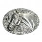 Quarter Horse Bergamot Pewter US Belt Buckle