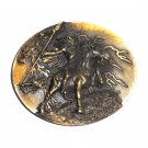 Thor Vikings Norse Gods 3D Bergamot Bronze Color US Belt Buckle Thor Vikings Norse Gods 3D Bergamot Bronze Color US Belt Buckle