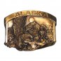 Alaska Eagle Vintage 3D Bergamot Brass Bronze Color US Belt Buckle