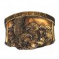 Alaska Eagle Vintage 3D Bergamot Brass Bronze Color US Belt Buckle