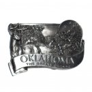 Oklahoma State Great Escape Bergamot Vintage Pewter US Belt Buckle Oklahoma State Great Escape Bergamot Vintage Pewter US Belt Buckle