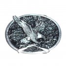 American Heritage Right To Bear Arms Guard It Or Lose It C&J Pewter US Belt Buckle American Heritage Right To Bear Arms Guard It Or Lose It C&J Pewter US Belt Buckle