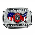 VFD Shield Volunteer Firefighter Bergamot Pewter Color Belt Buckle VFD Shield Volunteer Firefighter Bergamot Pewter Color Belt Buckle