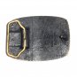 Mexico Large BTS Solid Brass Vintage Belt Buckle