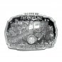 Durango & Silverton RR The High Line Original C&J Bergamot Pewter US Belt Buckle