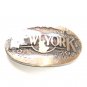 New York First Edition Award Design Brass Belt Buckle