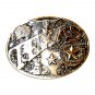 Texas First Edition State Seal ADM Award Design Solid Brass Belt Buckle