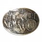 New York Empire State Seal ADM Award Design First Edition Solid Brass Belt Buckle