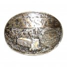Kansas State Seal ADM First Edition Award Design Brass Belt Buckle