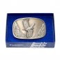 Smith & Wesson American Traditions Eagle Logo Antique Silver Color Belt Buckle