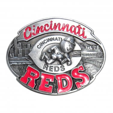 Cincinnati Reds Siskiyou MLB Limited Edition Bergamot US Belt Buckle