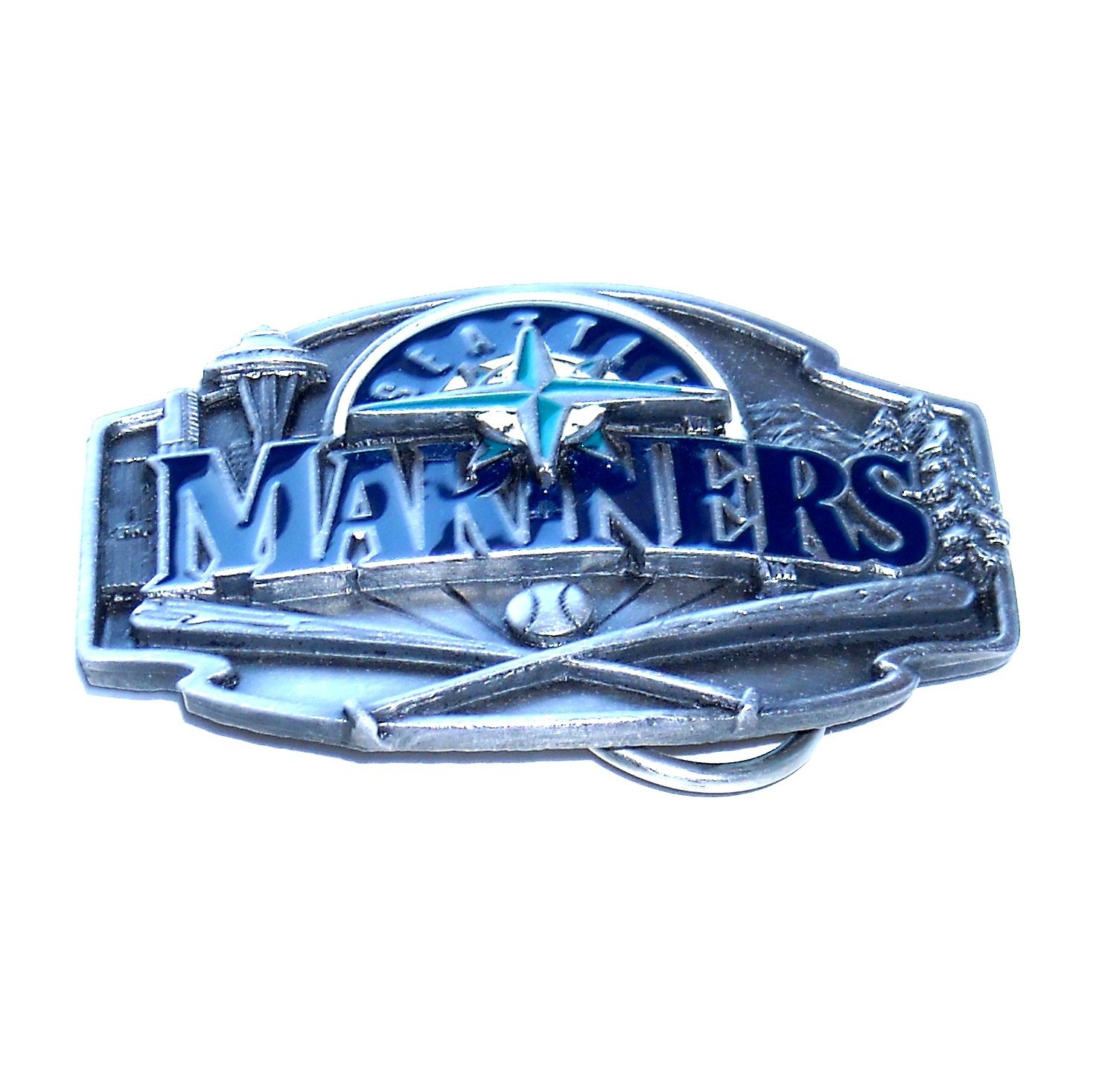 Seattle Mariners Siskiyou MLB Limited Edition Bergamot US Belt Buckle