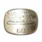 Landing Ship Tank LST Naval Ship Indiana Metal Craft Brass Belt Buckle